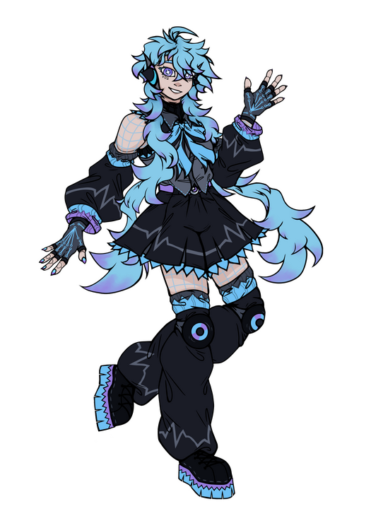 Niku Redesign (Hatsune Miku Inspired OC)