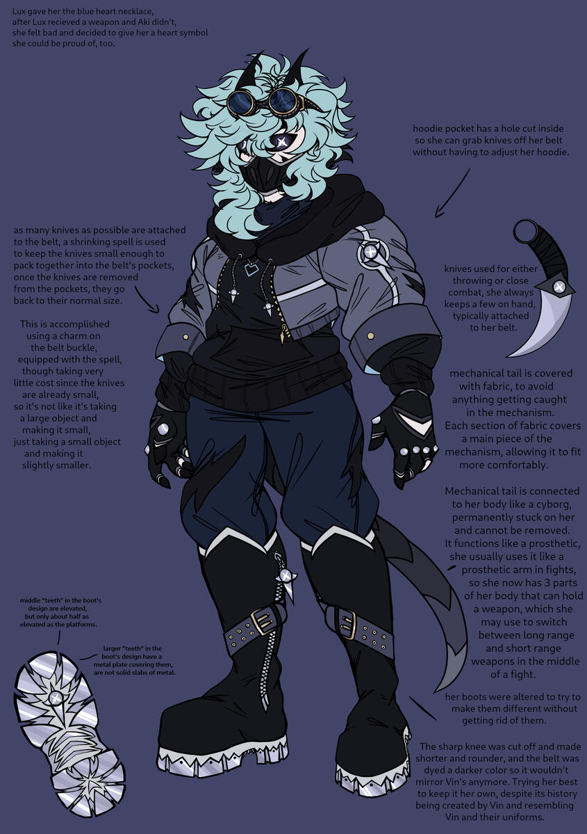 One of my favorite OC designs, Unshaded